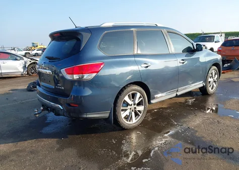 2013 Nissan Pathfinder Platinum from USA, damaged, VIN 5N1AR2MM8DC624616